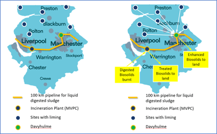 united utilities sludge strategy before and after thp
