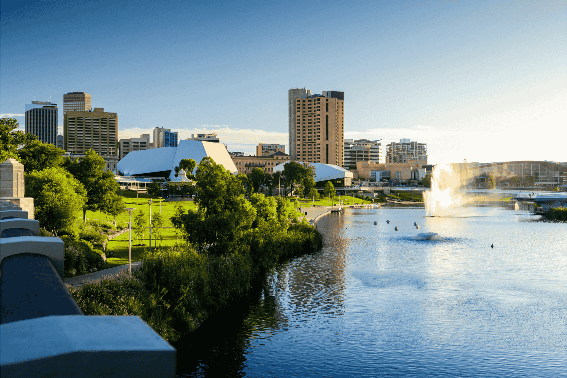 skyline of Adelaide, Australia
