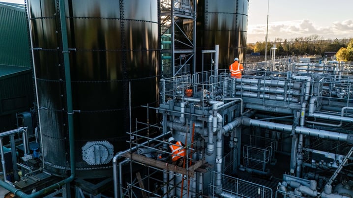 View of CambiTHP at Cog Moors