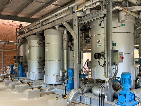Franklin Cambi thermal hydrolysis system THP B2