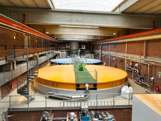 Hias wastewater treatment plant servicing Hamar, Norway