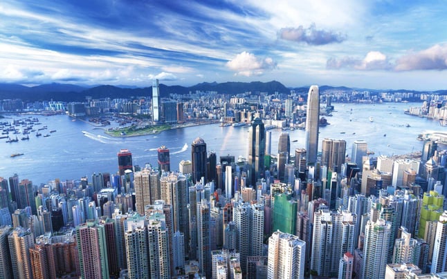 hong kong cityscape