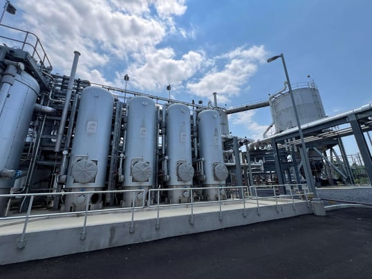 Cambi THP system at the Piscataway Bioenergy Facility owned by WSSC Water