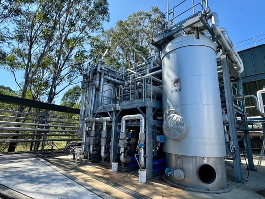 cambi thp pulper and flash tank at st marys