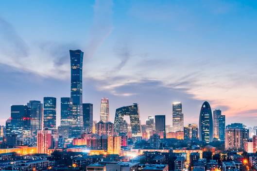 Beijing skyline
