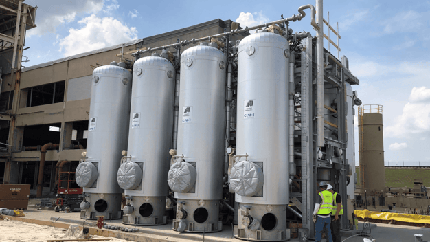 THP at dallas plant